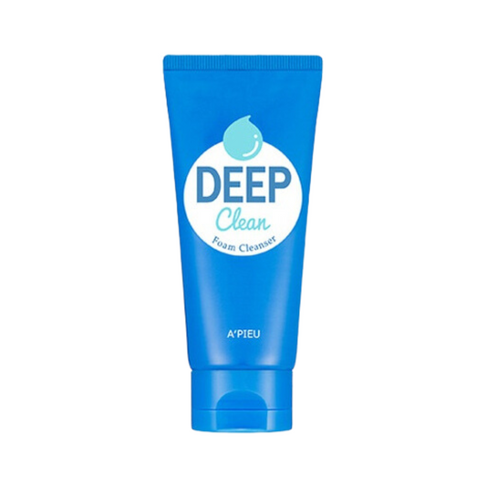 The A'PIEU Deep Clean Foam Cleanser combines baking powder and Harrogate Sparkling Water for an exceptional deep-cleansing experience. Baking powder purifies pores and removes skin impurities, while the sparkling water from England is rich in minerals for brightening and refreshing care. Perfect for all skin types, it's soap-free, oil-free, and pH-balanced. Get ready to reveal healthier and brighter skin.