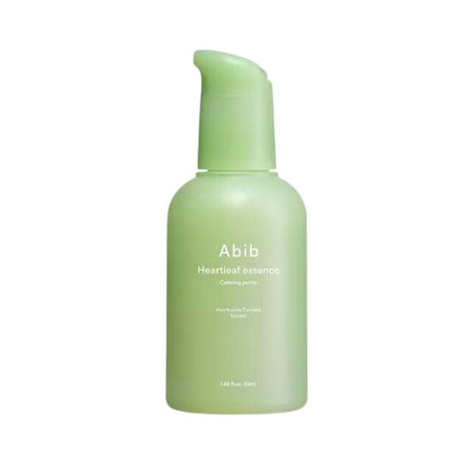 Experience clear, bright skin with the Abib Heartleaf Essence Calming Pump. Formulated with heartleaf extract, this non-greasy essence exfoliates and controls sebum production while soothing irritation and reducing stress. Enjoy skin that’s calm, hydrated, and clear.