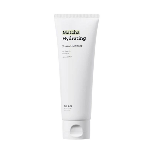 B-LAB's Matcha Hydrating Foam Cleanser is a gentle cleanser packed with matcha extract & green tea leaves. It effectively removes dirt & impurities while keeping skin hydrated & refreshed.