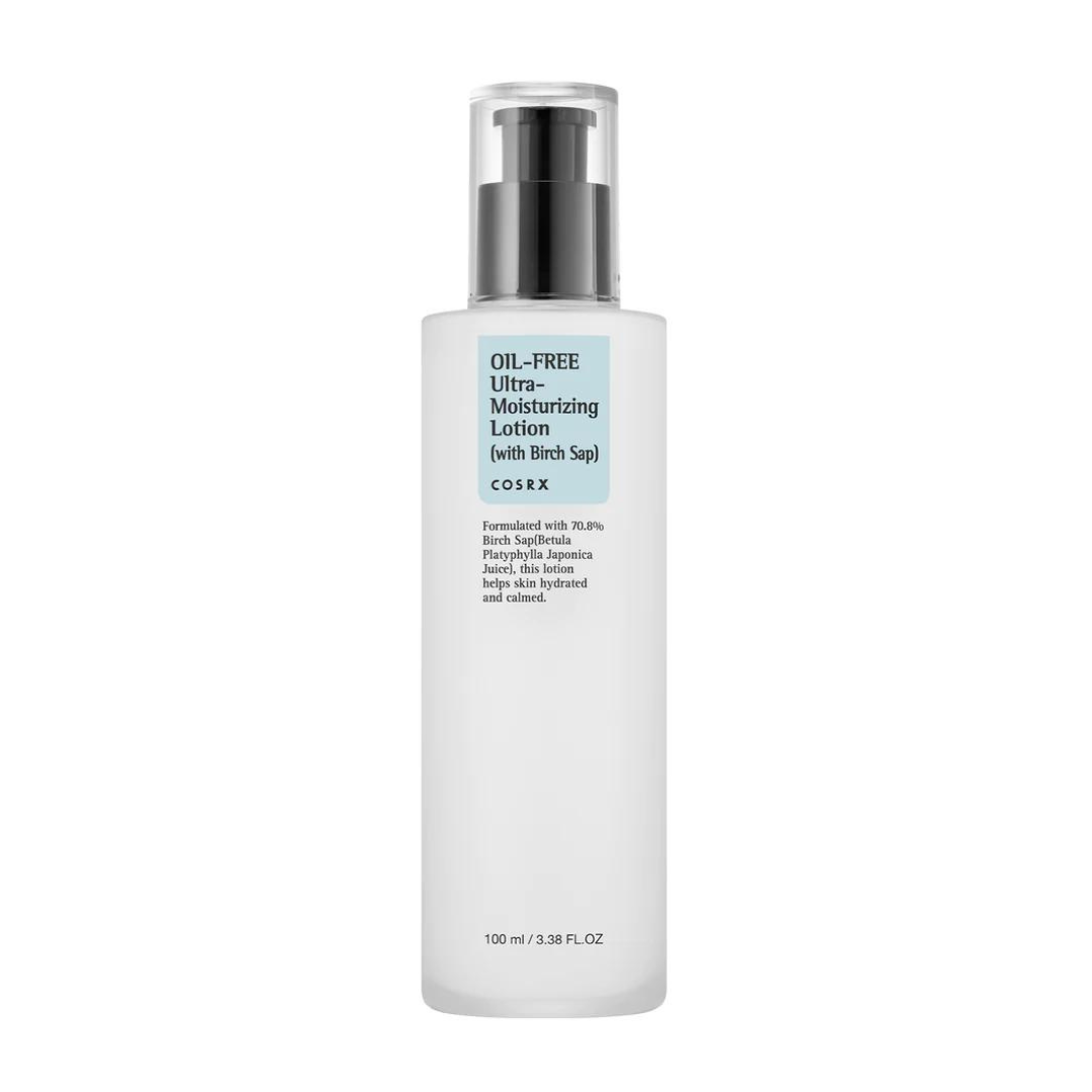 This daily moisturizing lotion is lightweight, non-greasy, and intensely hydrating. Birch sap, hyaluronic acid, and tea tree combine to quench dry skin while restoring its natural levels of hydration.